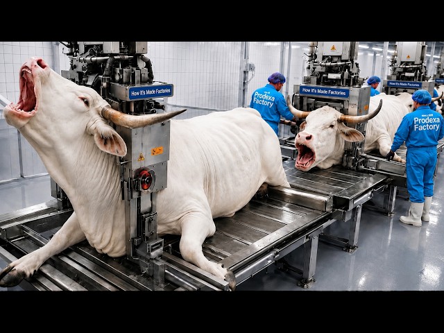 Inside the White Brahman Bull Horn & Leather Factory | How Luxury Products Are Made