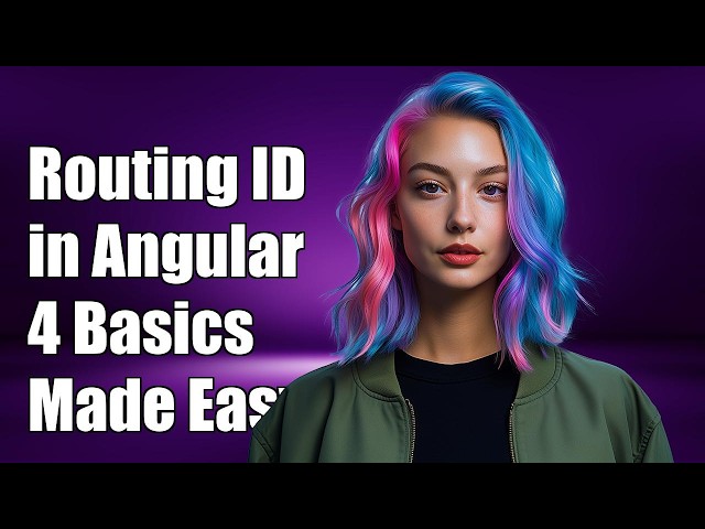 Routing With ID in Angular 4
