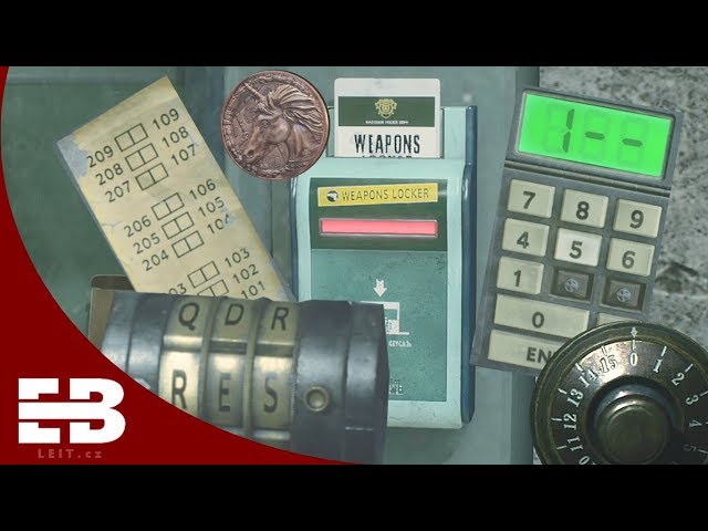 All demo puzzles & codes solution | RESIDENT EVIL 2 REMAKE