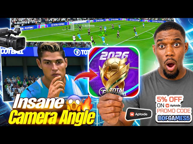 Prof BOF Discovers THE BEST CAMERA ANGLE In TOTAL FOOTBALL😱INSANE REALISM 