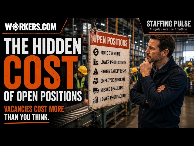The Hidden Cost Of Open Positions: How Vacancies Impact Productivity, Safety And Profitability