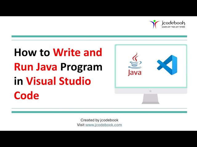 #89 How to Write and Run Java Program in Visual Studio Code