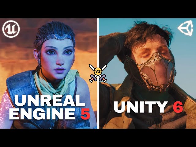 Unreal Engine 5 vs Unity 6 | What is the best Game Engine for Beginners? | (Hindi/Urdu)