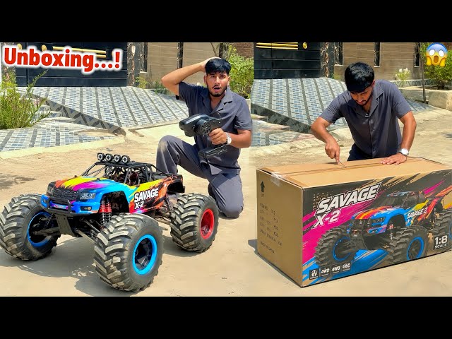 Hammad Store's Biggest RC Car😱 Biggest Monster Unboxing 🔥