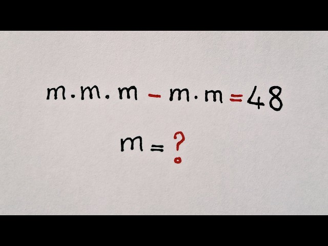 Think m = 4 Is the Only Solution? Think Again!