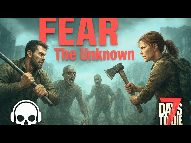 "FEAR The Unknown" Episode 8 On 7 Days To Die New Update Storms Brewing Vanilla Gameplay