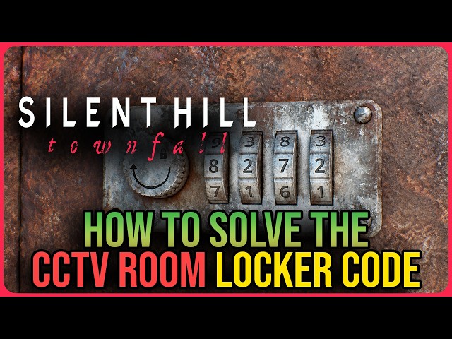 CCTV Room Locker Code – Silent Hill Townfall