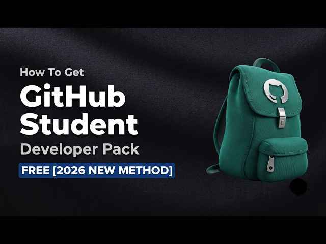GitHub Student Developer Pack 2026 | FREE GitHub Copilot + 100+ Premium Tools | Complete Guide