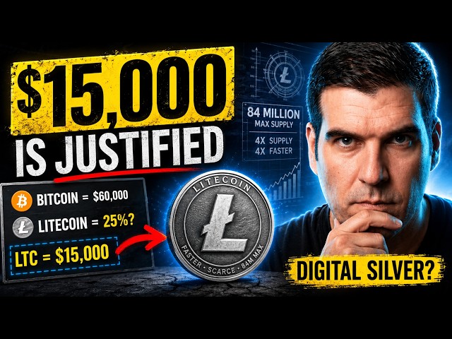 LTC should be $15,000 per coin