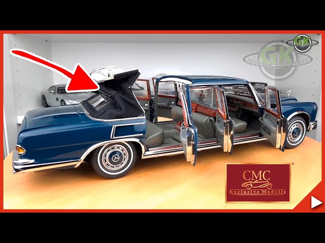 The 1/18 CMC Mercedes-Benz 600 Landaulet Pullman (W100) | Model car innovations 2022