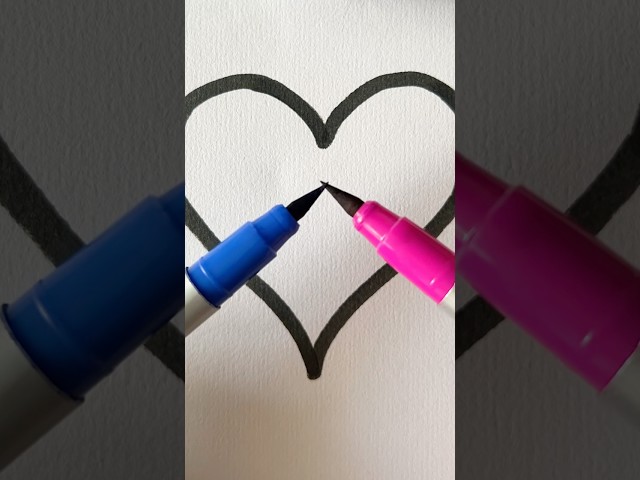 💙🩷 #art #youtubeshorts #kidstv #ytshorts #diy #kidsart #kidsvideo #kids #shorts #youtube #reels #yt