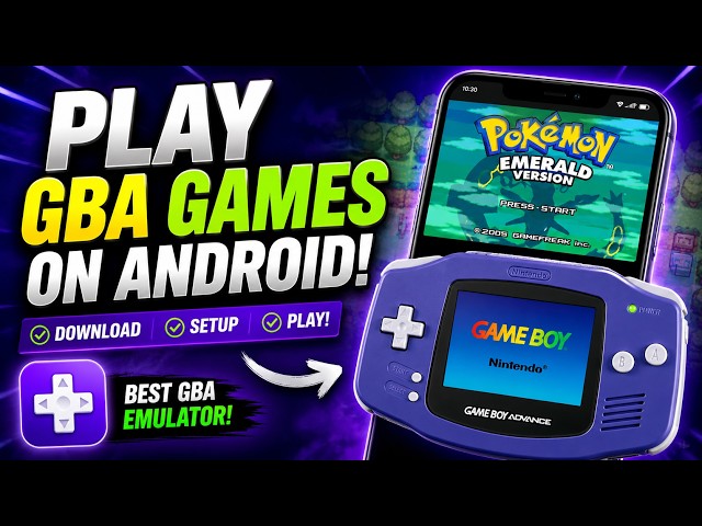 How to Play GBA Games on Android! (Easy Setup Guide 2026)