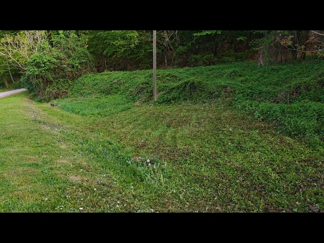 Grator Lowrider mowing timelapse