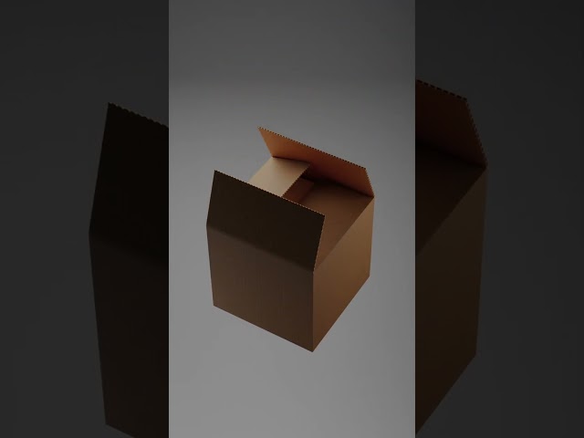 Dibbay wala Animation #Houdini #Shorts #Blender #Lighting #Box #Shorts #Short