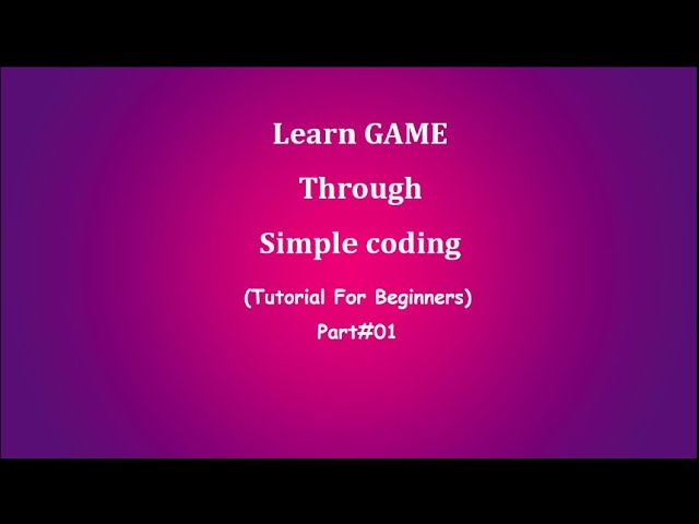 simple coding