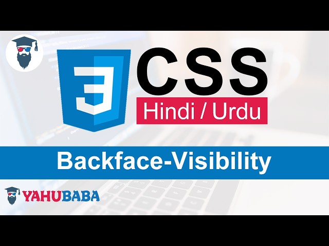 CSS Backface-Visibility Tutorial in Hindi / Urdu
