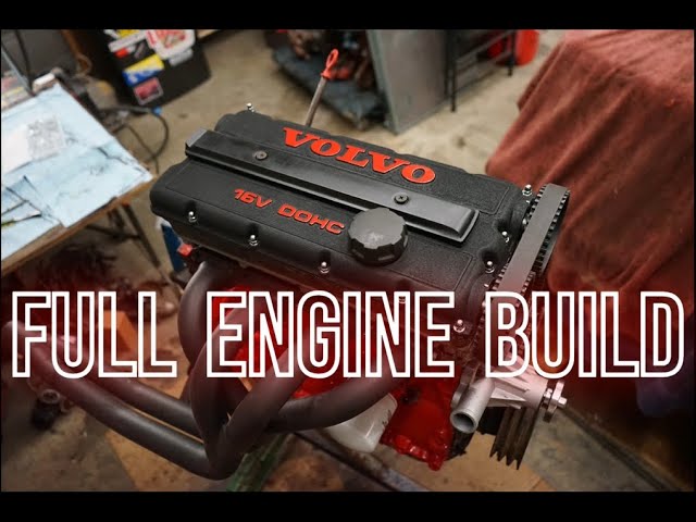 Budget Volvo 2.5L stroker 16v engine build (ASMR)