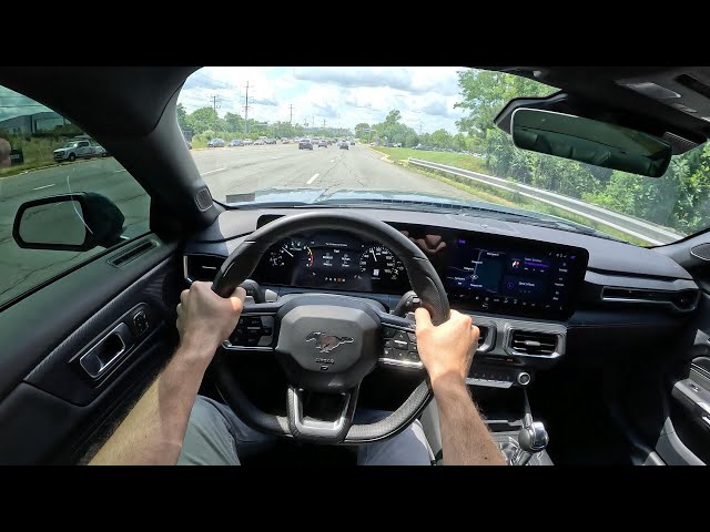 2024 Ford Mustang GT Premium 5.0 (10A) - POV Test Drive