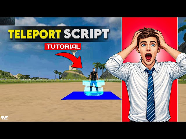 Pro Level Teleport Script Craftland Tutorial @Hyper_kp 