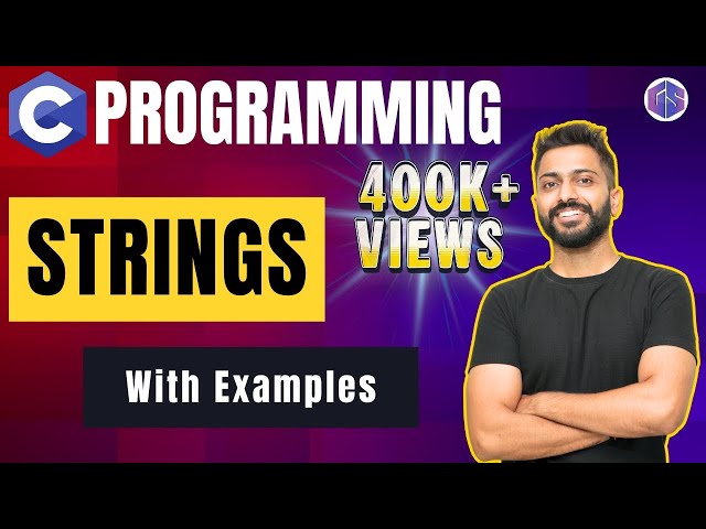 Strings in C Programming | Concept of Strings in C Programming