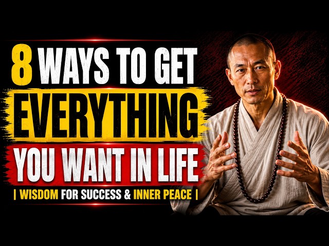 8 Ways to Get EVERYTHING You Want in Life | Wisdom for Success & Inner Peace I Master Shen Kai I