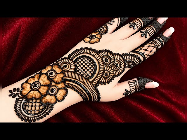 Rakhi special mehndi desing best mehndi cone henna design mehandi art