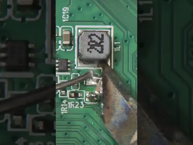 Tutorial on disassembly and assembly of patch components #electronic