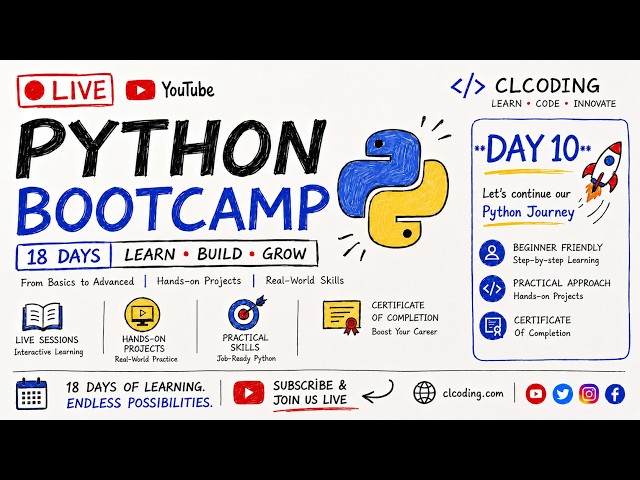 July Python Bootcamp Day 10