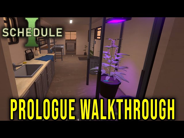 PROLOGUE WALKTHROUGH - HOW TO COMPLETE PROLOGUE - Schedule 1