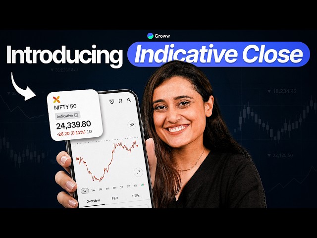 How to check indicative closing price on Groww?
