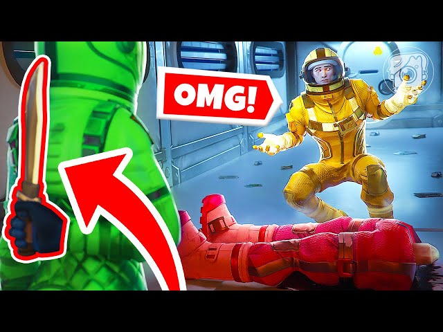 PLAYING AMONG US in FORTNITE?! (Fortnite Challenge)