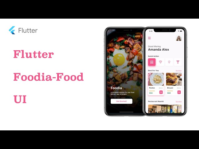 Flutter UI - Food - Speed Code