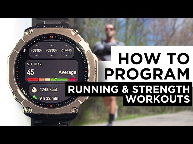 Running and Strength Workouts on Amazfit Zepp: Step by Step Tutorial
