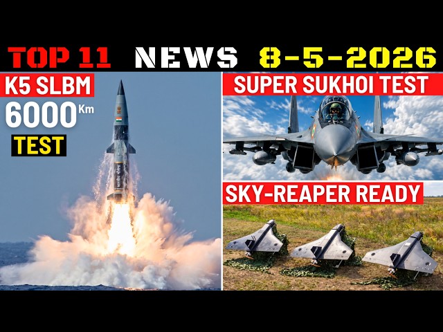 Indian Defence Updates : K5 Pop-Up Test,Super Sukhoi Radome,SkyReaper Ready,Raystrike Laser System