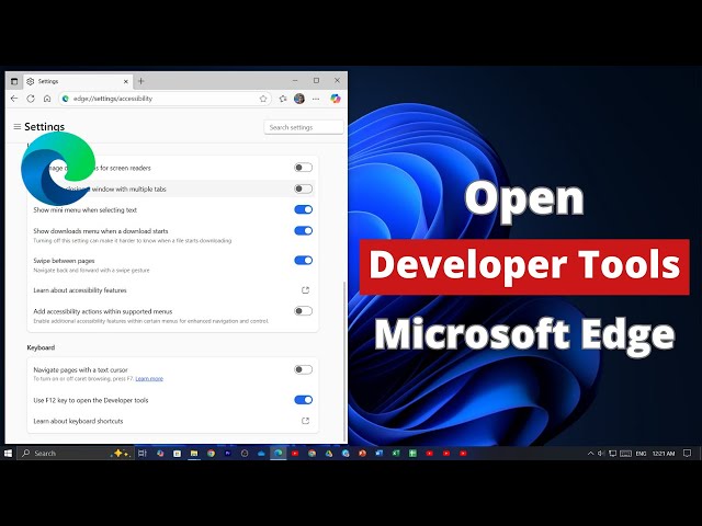 How to Open Developer Tools on Microsoft Edge