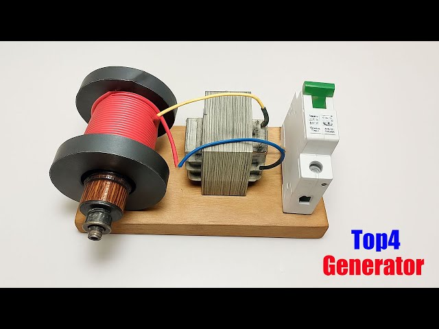 Amazing Technology Ac 220V Free Energy Electricity Top4 Generator Homemade Free Energy