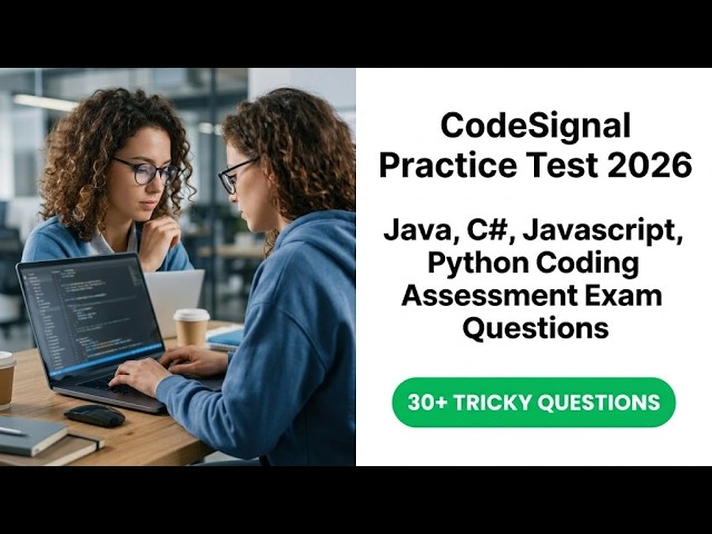 2026 CodeSignal Practice Test: Java C# JavaScript Python Assessment Questions and Answers