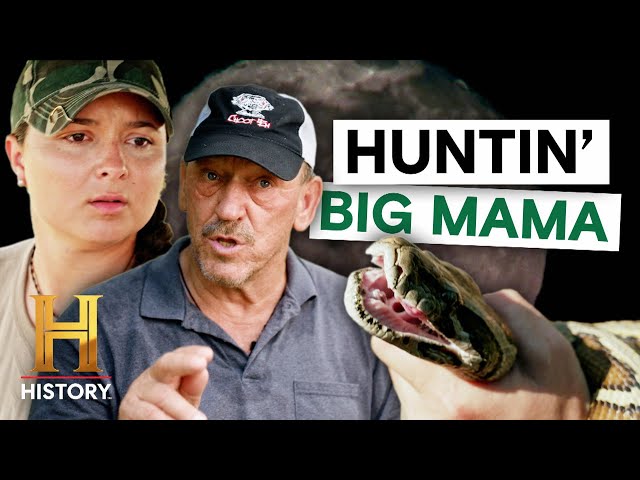 Hunting in Unfamiliar Territory for "Big Mama" | Swamp People: Serpent Invasion (S5) | History