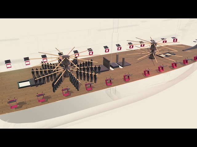 How an 18th Century Sailing Warship Works (HMS Victory)
