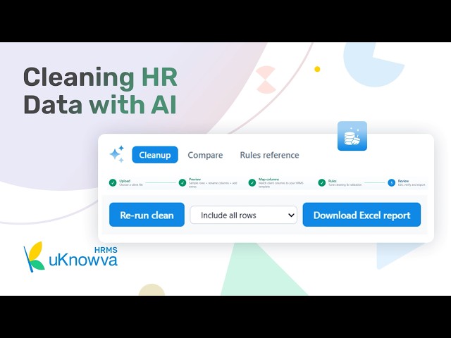 Clean HR Data with AI | Improve Data Accuracy in uKnowva HRMS