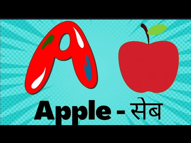 learn alphabets with live examples | a to z | Alphabet | study with fun