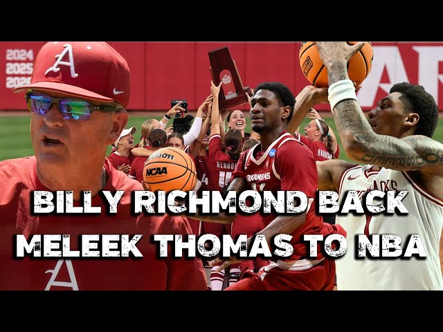 HawgSports LIVE: Billy Richmond back, Meleek Thomas to NBA Draft & More