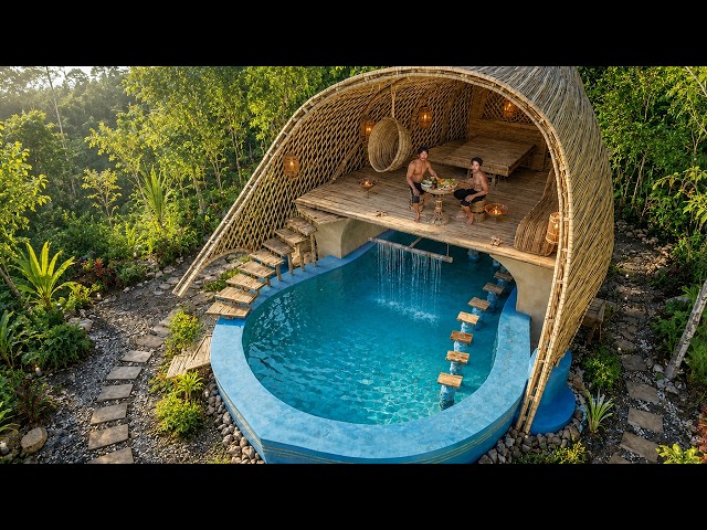 We Spent 68DAy Build Talent $20000 House With Pools
