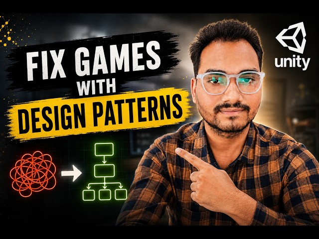 How I Fix Unity Games Using Design Patterns | Clean Code & Better Performance