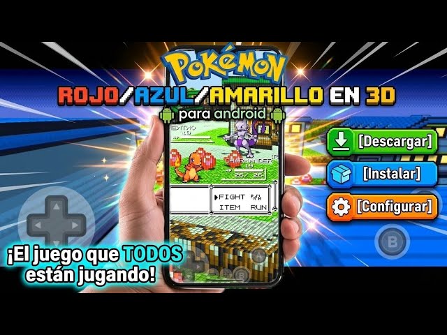 🎮 3D POKÉMON GEN 1 FOR ANDROID 😱 | Tutorial