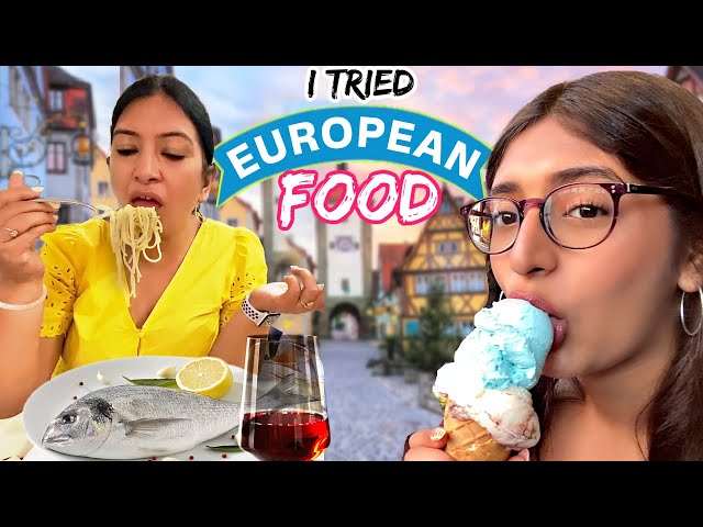 I Tried EUROPEAN Food - STREET vs RESTAURANT | CookWithNisha