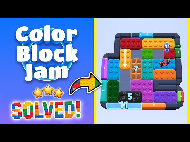 Color Block Jam - Level 960 Walkthrough 🧩 | Solution & Gameplay (Rollic Games) 📱