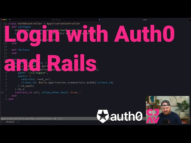 Login with Auth0 and Rails