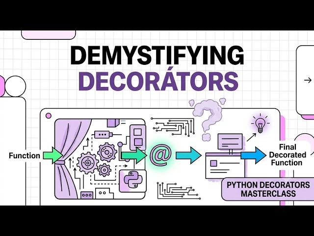 Python Decorators Explained 🚀 | How @decorators REALLY Work Under the Hood