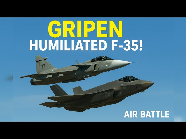 They Said Sweden’s Gripen Was a Toy — Then It Humiliated the F-35.